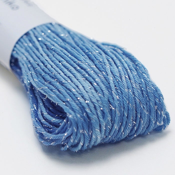 Sparkle Sashiko Thread 刺し子糸 シャイニーブルー＜502＞ | リバティ