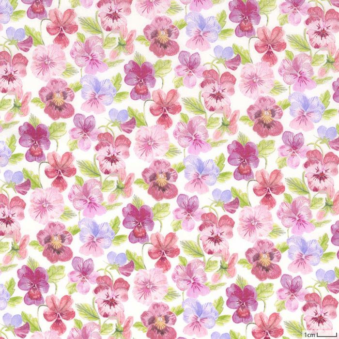 リバティプリント シンク・オブ・ミー＜15P＞生地 （ホビーラホビーレ