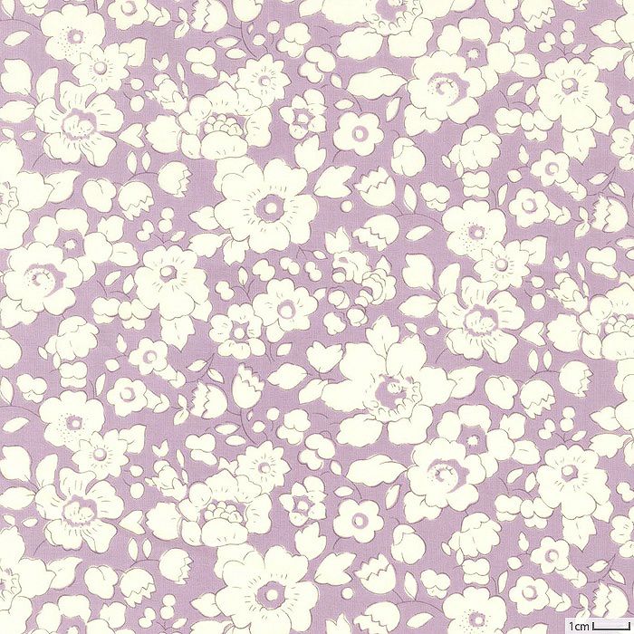 リバティプリント ベッツィ・ブー＜08L＞生地 （ホビーラホビーレ