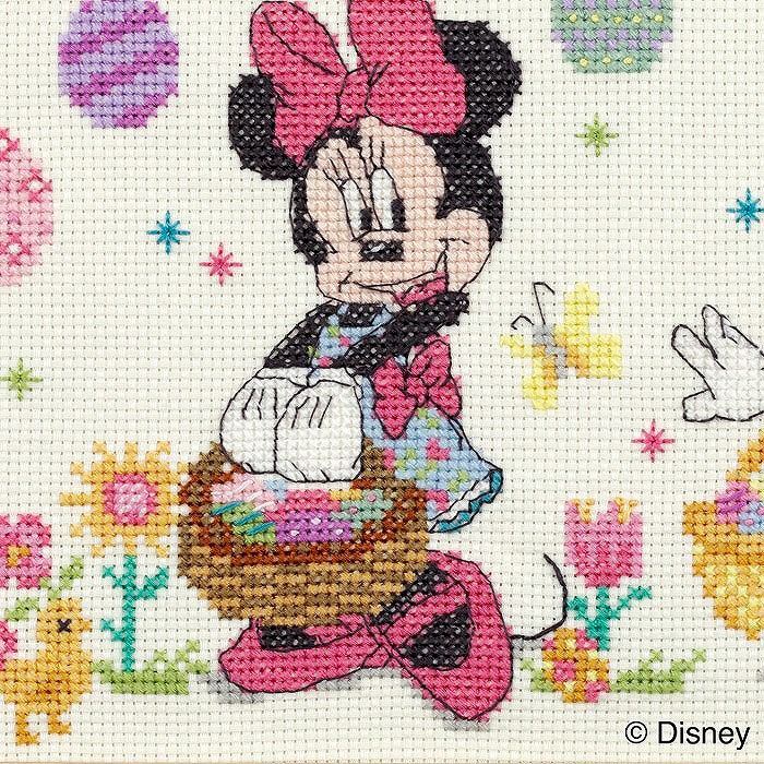 クロスステッチフレーム＜ミニー＆デイジー～イースター