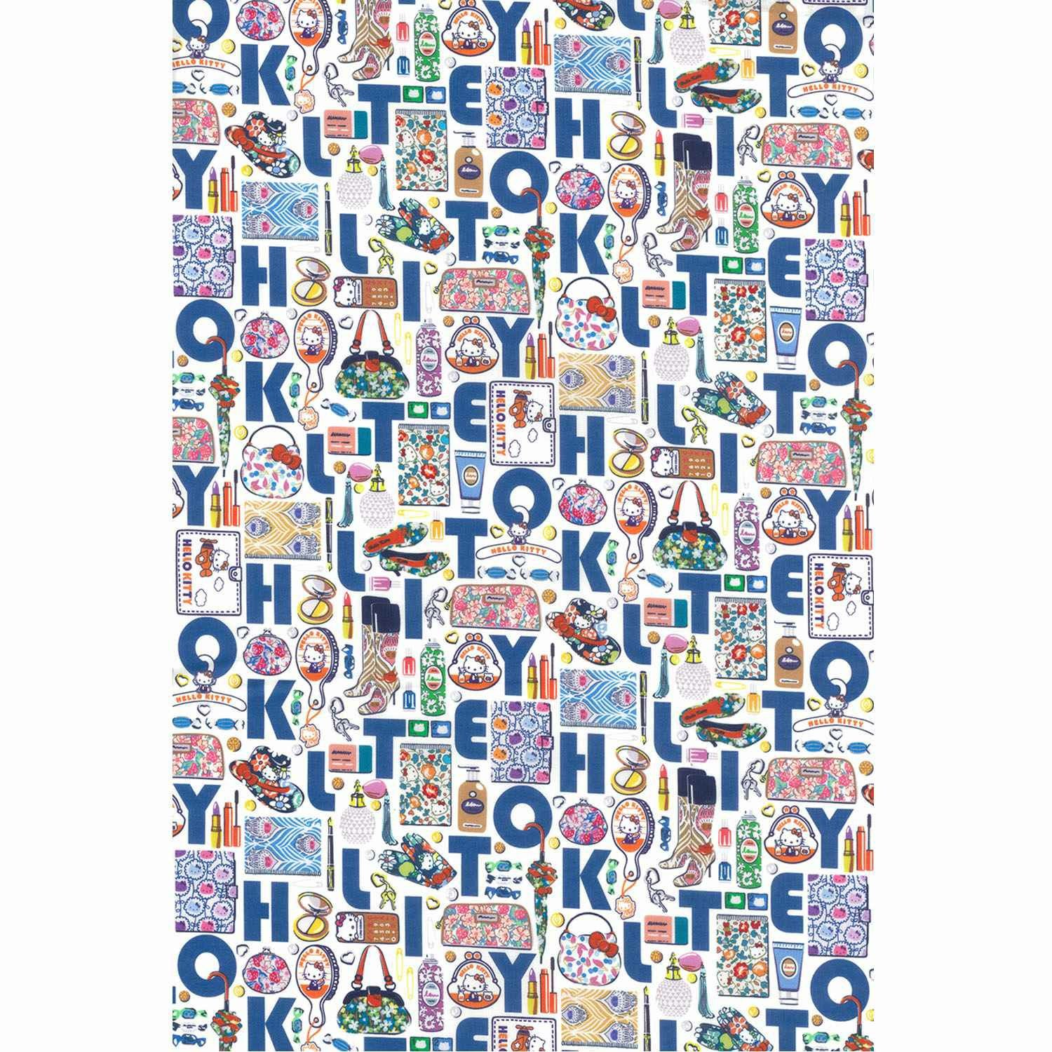 リバティプリント ハローキティ・ネセシティーズ＜J24A＞生地