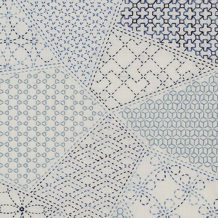 harudakeプレゼント】刺し子のテーブルセンター＜裂取り＞ | リバティ