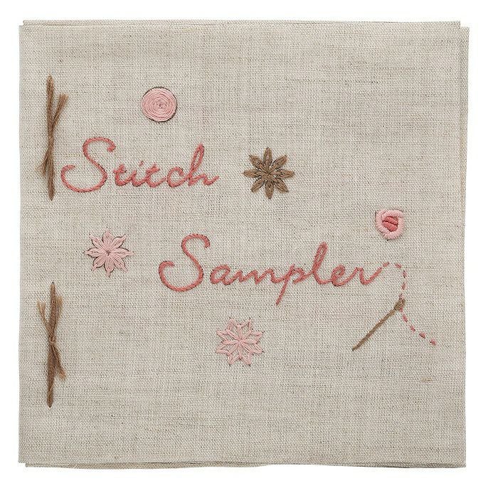【超希少本】Celebrating the Stitch 刺繍技法 【洋書】 フランス刺しゅうのステッチブック ピンク | リバティ 生地、編み物