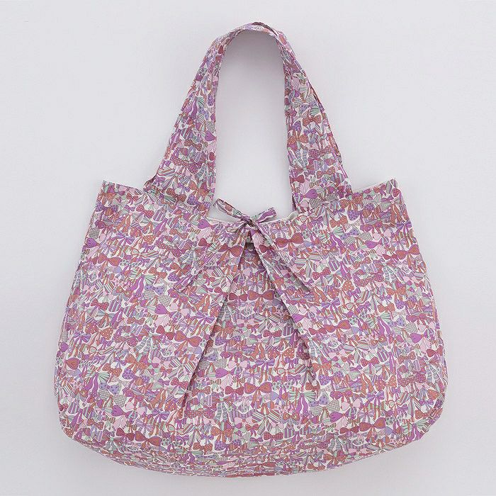 タックトートバッグL（レシピ） | リバティ 生地、編み物、刺繍