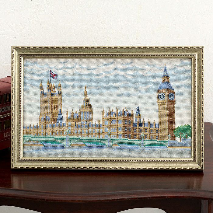 クロスステッチフレーム＜Strawberry sweets＞ | リバティ 生地