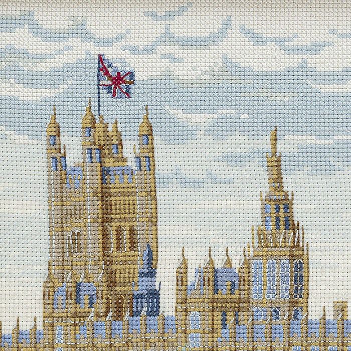 クロスステッチフレーム＜イギリス～ウェストミンスター宮殿