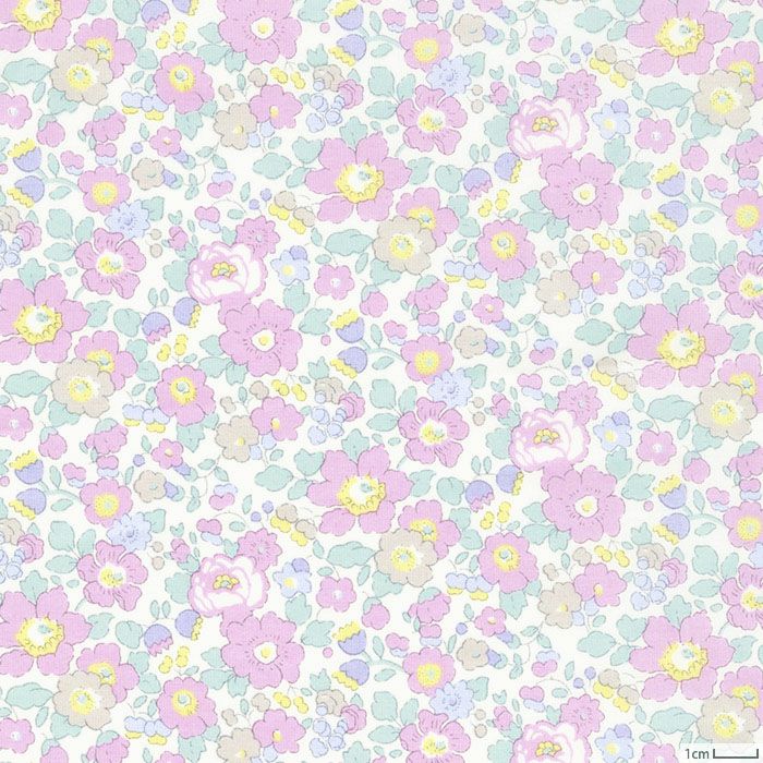 リバティプリント ベッツィ＜94P＞生地 （ホビーラホビーレオリジナル