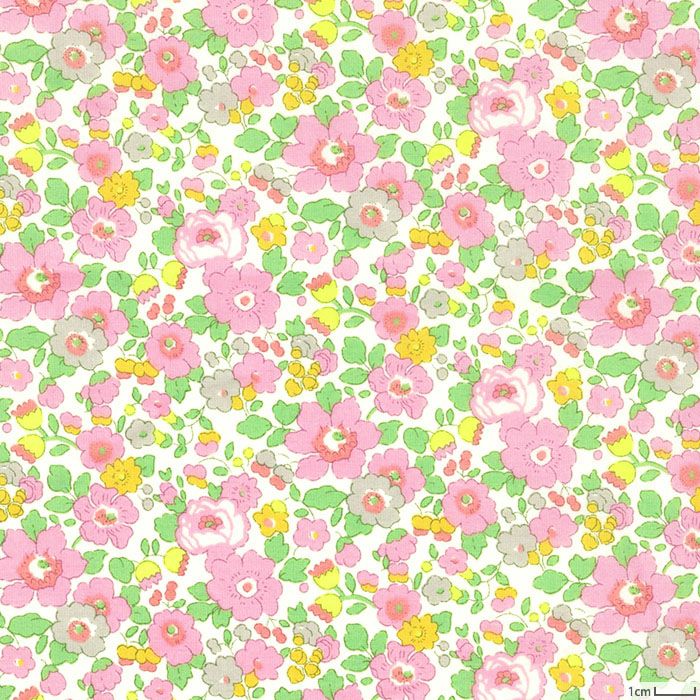 リバティプリント ベッツィ＜94P＞生地 （ホビーラホビーレオリジナル