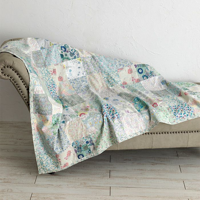 アップリケタペストリー＜メルスリー＞2 | リバティ 生地、編み物