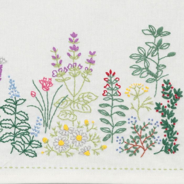 テーブルセンター＜ハーブガーデン＞ | リバティ 生地、編み物、刺繍