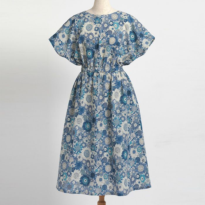 リバティプリント リップル スモール・スザンナ＜02B＞生地 （ホビーラ