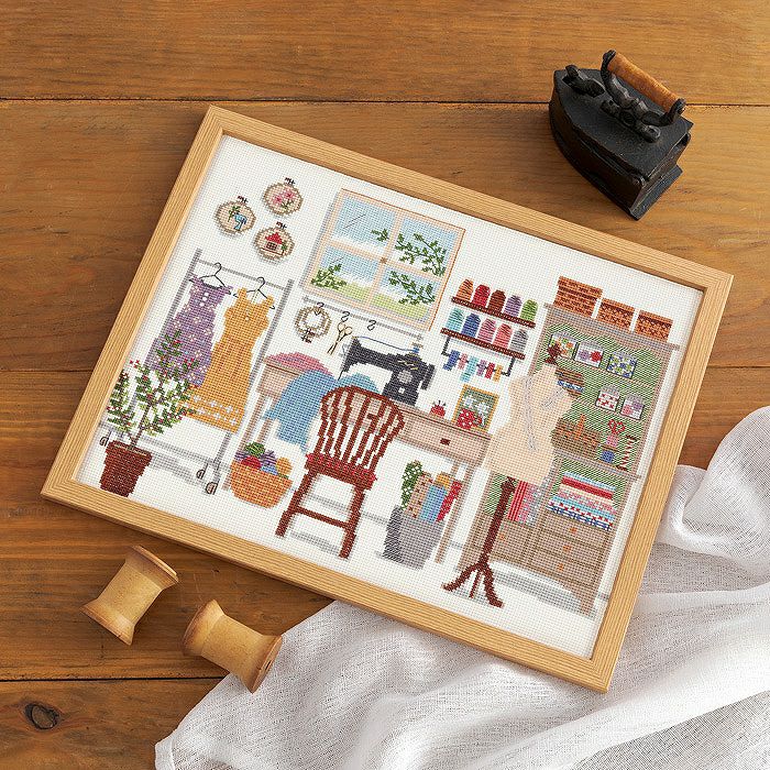 クロスステッチフレーム＜手芸店＞ | リバティ 生地、編み物、刺繍