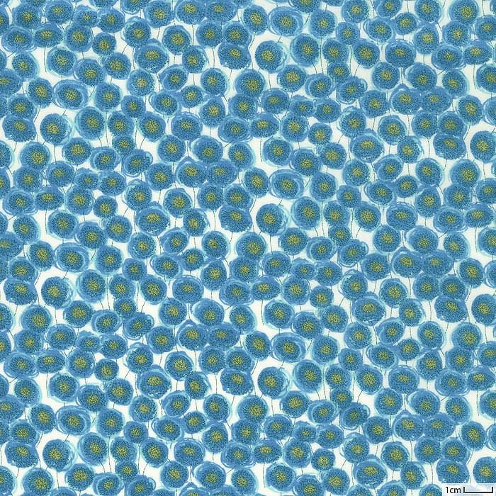 リバティプリント エルダーベリー＜09BL＞生地 （ホビーラホビーレ