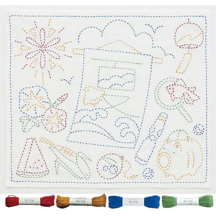 刺し子 夏セット | リバティ 生地、編み物、刺繍、刺し子のことなら