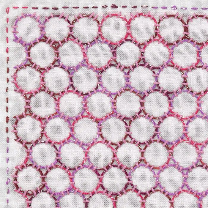 刺し子 丸つなぎセット | リバティ 生地、編み物、刺繍、刺し子のこと