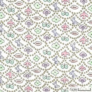 リバティプリント フォレスト・ウェーブ＜04G＞生地 （ホビーラ