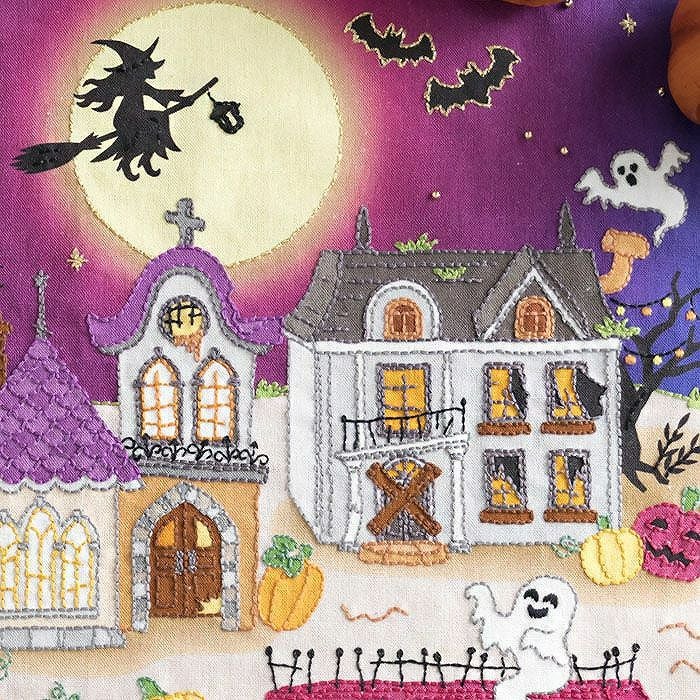 ステッチクロス＜ハロウィンタウン＞ | リバティ 生地、編み物、刺繍