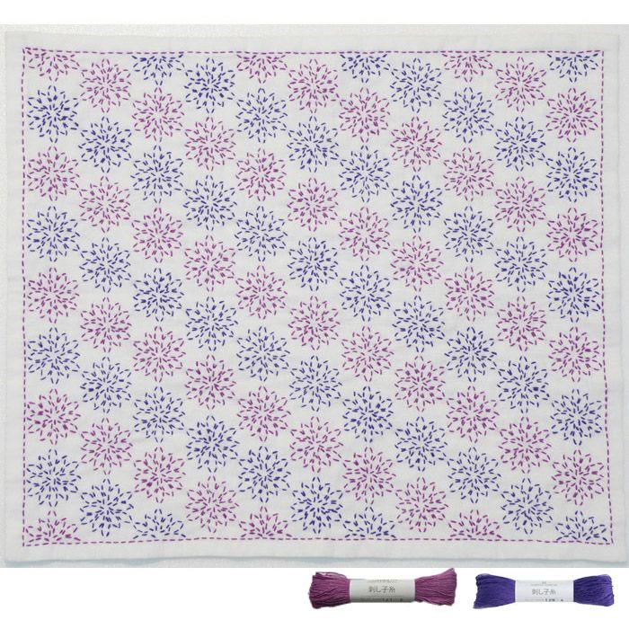 刺し子 デイジー | リバティ 生地、編み物、刺繍、刺し子のことなら