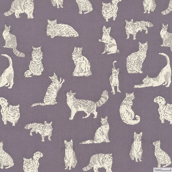 ねこたちの内緒話 | リバティ 生地、編み物、刺繍、刺し子のことなら