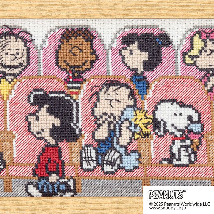 クロスステッチフレーム＜PEANUTS THEATER＞ | リバティ 生地、編み物