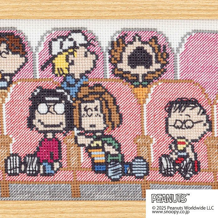 クロスステッチフレーム＜PEANUTS THEATER＞ | リバティ 生地、編み物