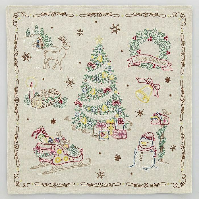 ステッチクロス＜クラシッククリスマス＞ | リバティ 生地、編み物