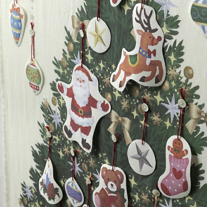 タペストリークリスマスツリー（材料セット） | リバティ 生地、編み物