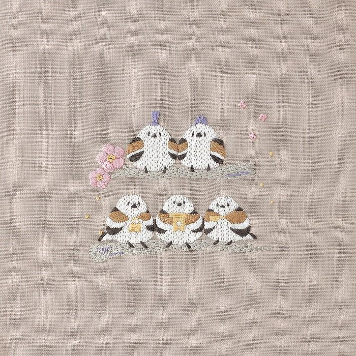 クロスステッチフレーム＜ひなまつり＞ | リバティ 生地、編み物、刺繍