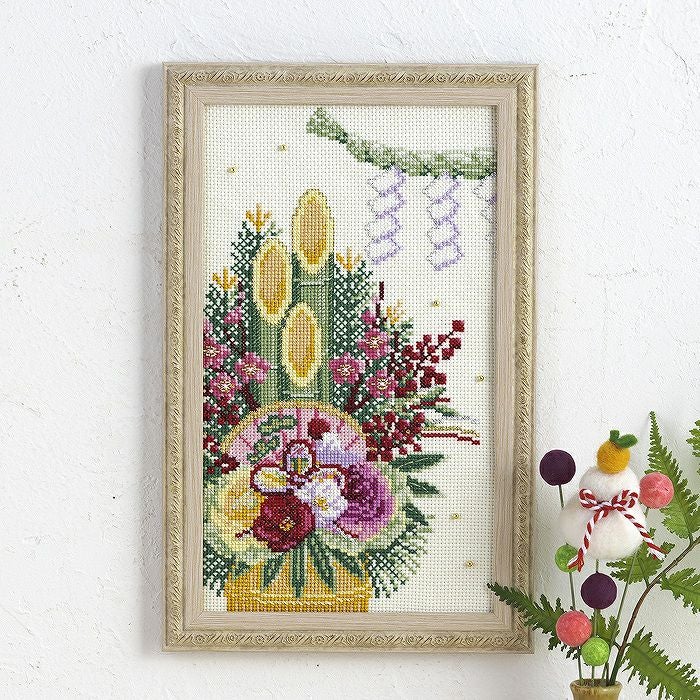 アップリケタペストリー＜メルスリー＞2 | リバティ 生地、編み物