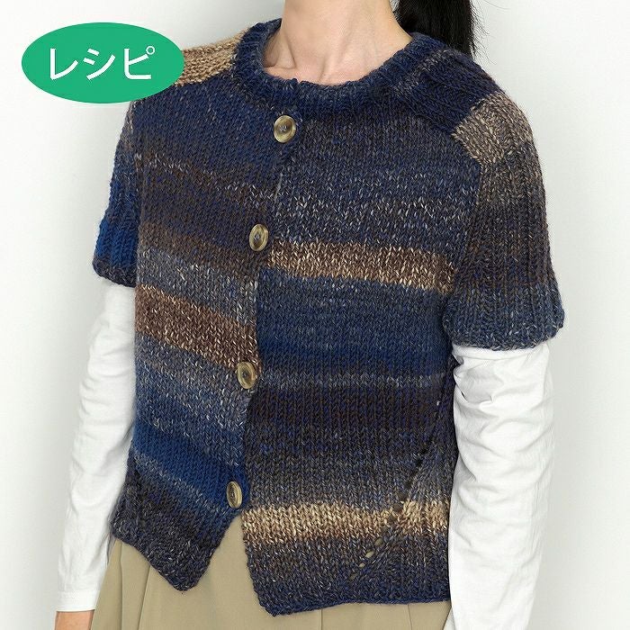 ラグランベスト＜ノクターンバリエ＞（レシピ） | リバティ 生地