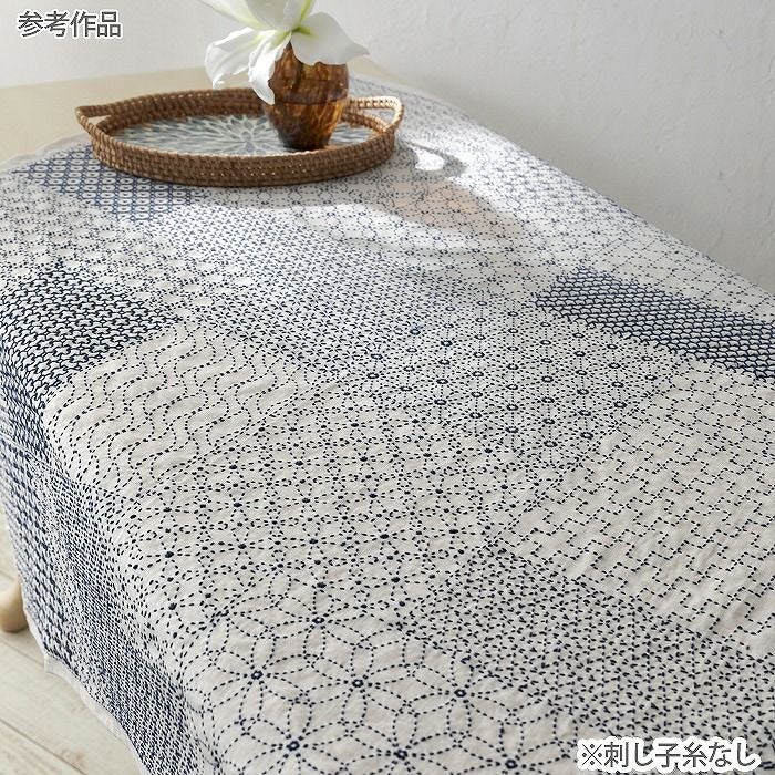 harudakeプレゼント】刺し子のテーブルセンター＜花模様＞ | リバティ