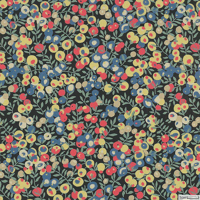 リバティプリント アリスW＜05B＞生地 （ホビーラホビーレオリジナル