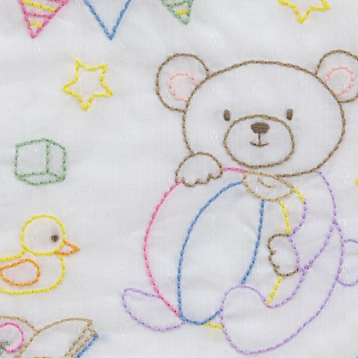 ベビースタイ＜星空さんぽ＞ | リバティ 生地、編み物、刺繍、刺し子の