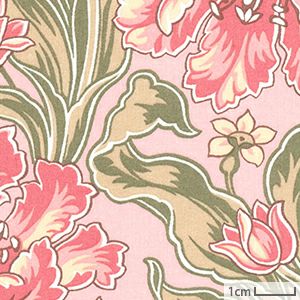 リバティプリント アーカイブ・チューリップス＜26BU＞生地 （リバティ