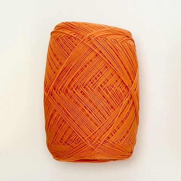クロッシュコットン col.30OR | リバティ 生地、編み物、刺繍、刺し子
