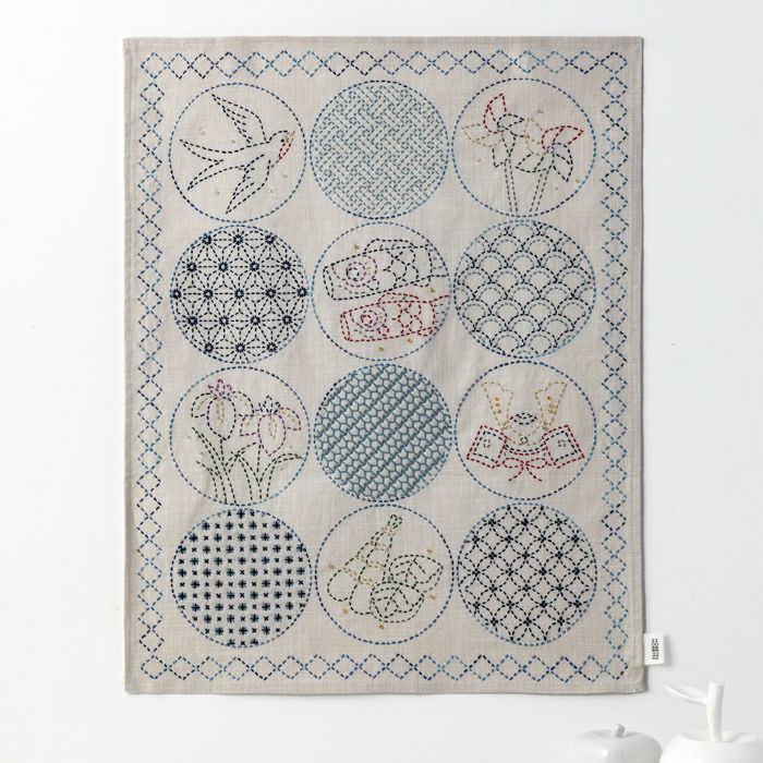 買ったその日からチクチク楽しむホビーラホビーレの刺し子 | リバティ