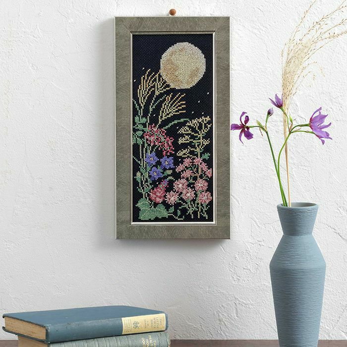 クロスステッチフレーム＜春爛漫＞ | リバティ 生地、編み物、刺繍