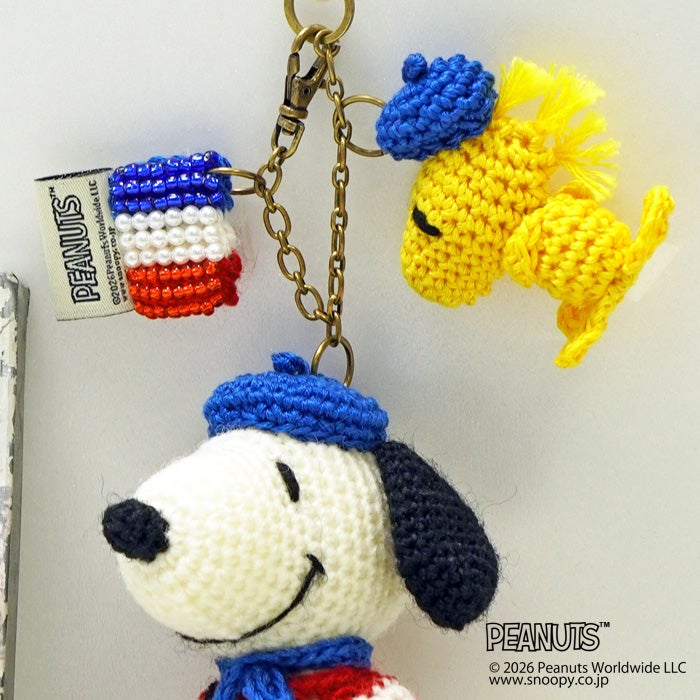 チャーム＜Snoopy in Paris＞（編み物 材料セット） | リバティ 生地