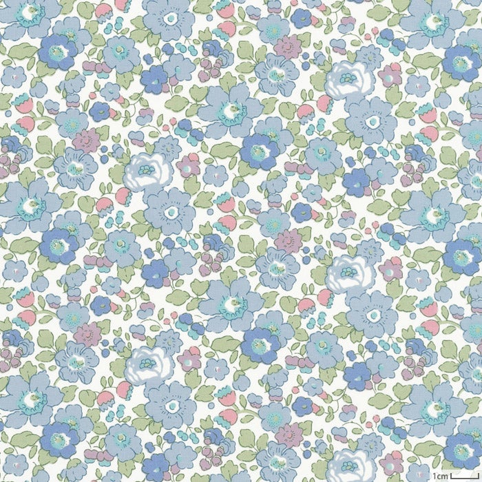 3/10予約】リバティプリント ベッツィ＜101GR＞生地 （ホビーラ