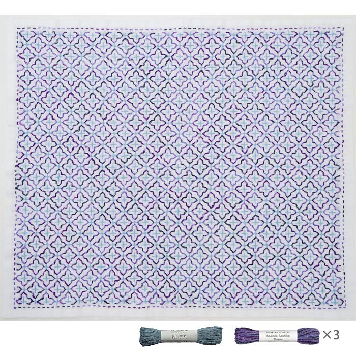 刺し子 花つむぎセット | リバティ 生地、編み物、刺繍、刺し子のこと
