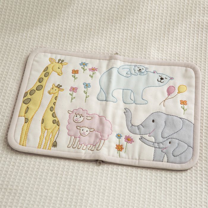 マルチケース＜どうぶつのおやこ＞ | リバティ 生地、編み物、刺繍