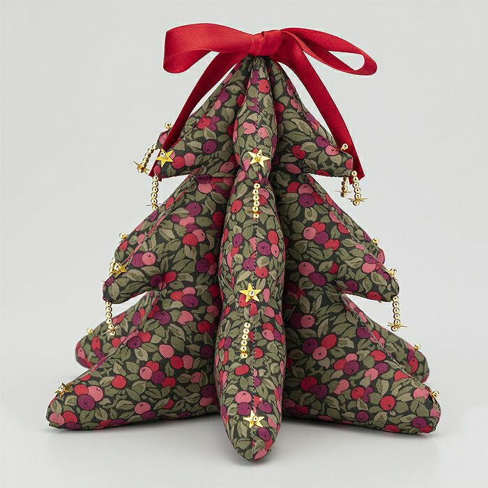 トライアングルツリー＜リュクス・ノエル＞ | リバティ 生地、編み物