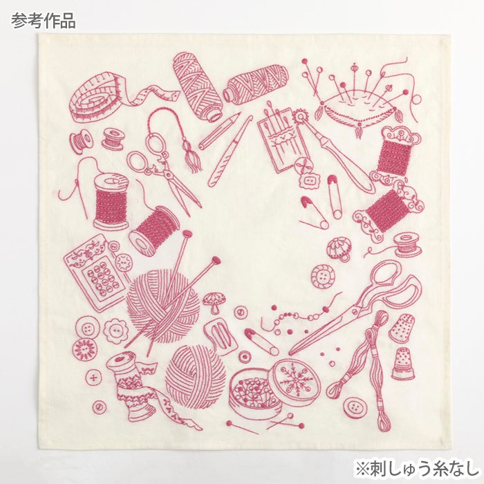 ステッチクロス・モチーフクロス | リバティ 生地、編み物、刺繍