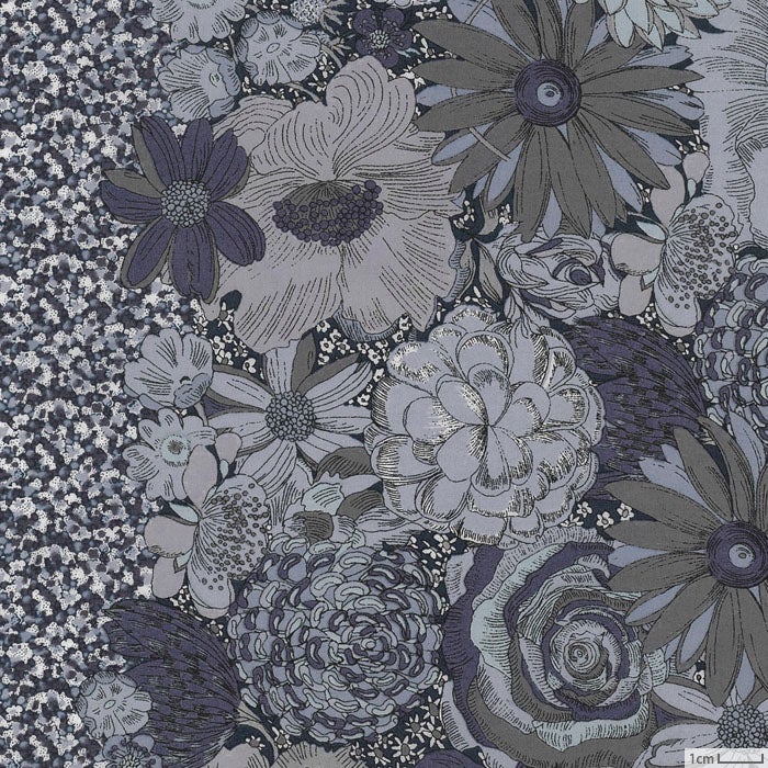 ★グレージュ刺繍×マルチストライプ★ ハンドメイド　リバーシブル　スタイ　花柄 リバティプリント イングリッシュ・ストライプ＜09N＞生地 （ホビーラ