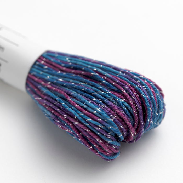 Sparkle Sashiko Thread 刺し子糸 シャイニーブルー＜502＞ | リバティ