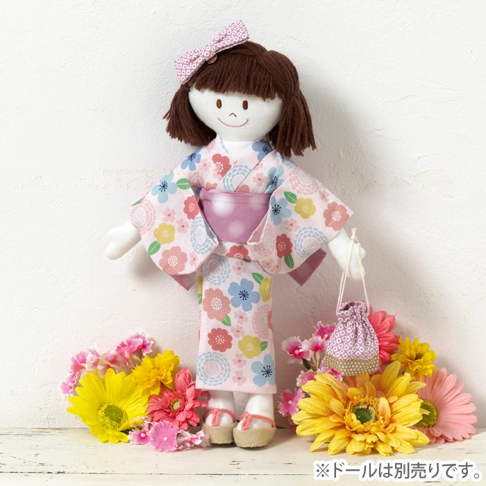 ドール＜ルイ＞＆ドレスセット | リバティ 生地、編み物、刺繍、刺し子