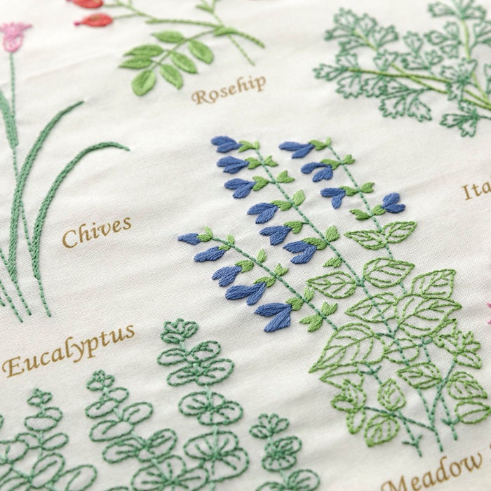 ステッチクロス＜ハーブコレクション＞ | リバティ 生地、編み物、刺繍
