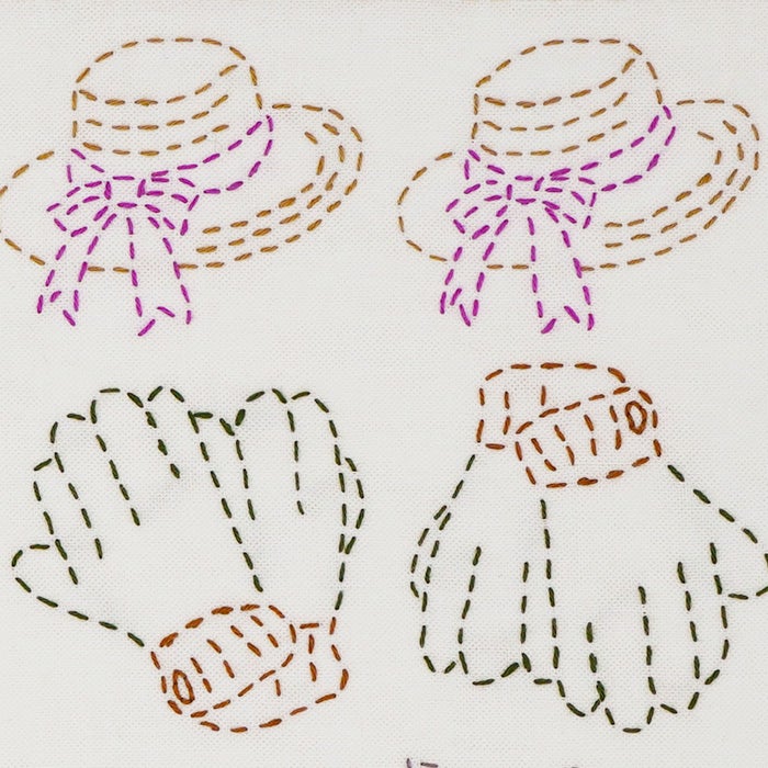 刺し子 ガーデニンググッズ | リバティ 生地、編み物、刺繍、刺し子の