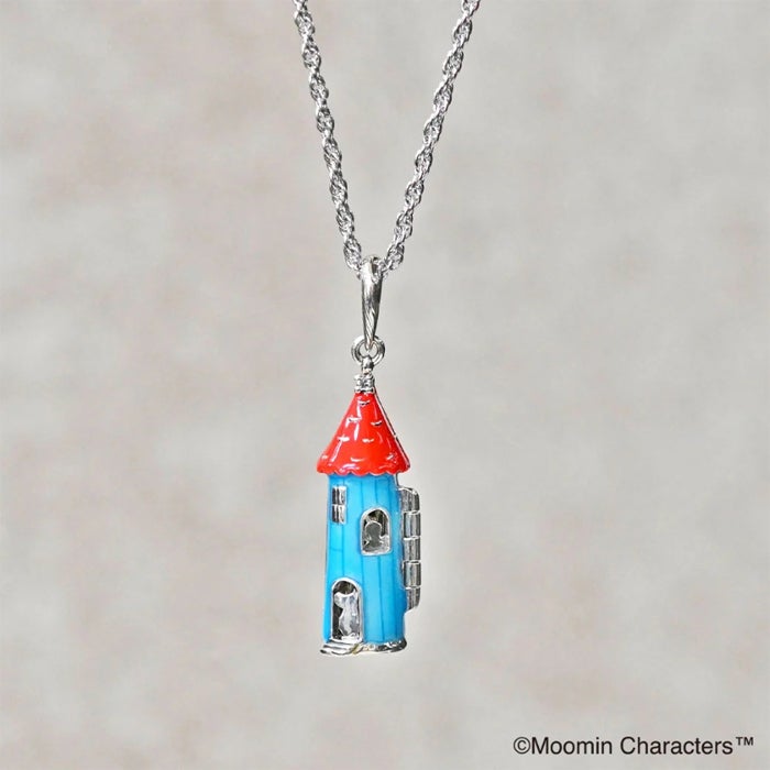 ロケットペンダント＜ムーミンやしき＞ | リバティ 生地、編み物、刺繍