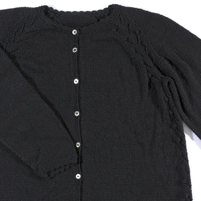 【完成品】ラグランカーディガン＜リュクス05BL＞の画像2